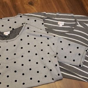 Lot of 2 Lularoe Irma size medium